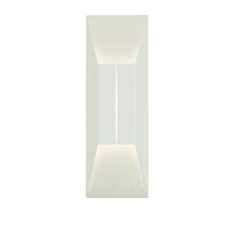 Afx Summit LED Sconce, Finish: Steel SUMS051413L30D1WH